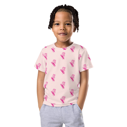 Kids crew neck t-shirt AOP1